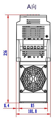 HSV-180AD AC380V серво драјвер - Image 3