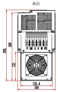 HSV-180AD AC380V серво драјвер - Image 9