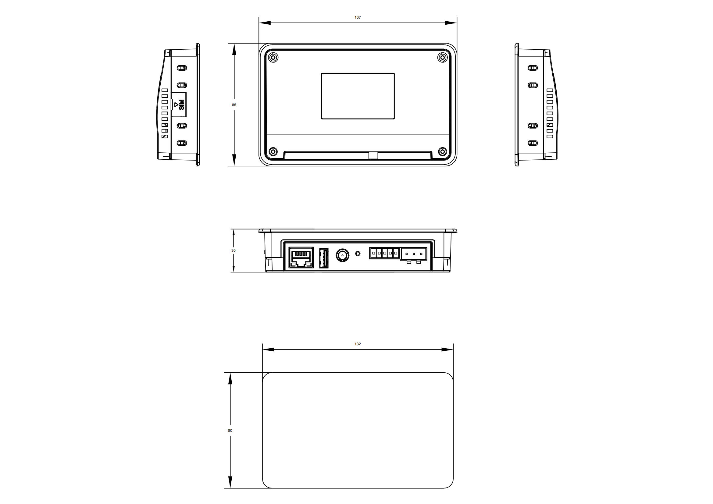 HT3000-D Серија IoT HMI панел - Image 2