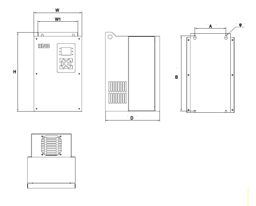 HV100W Серија фреквентен регулатор - Image 2